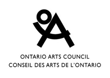 The artist would like to thank the Ontario Arts Council for their support in the creation of this project.
